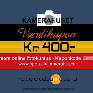 6 timers online fotokursus - Kamerahuset